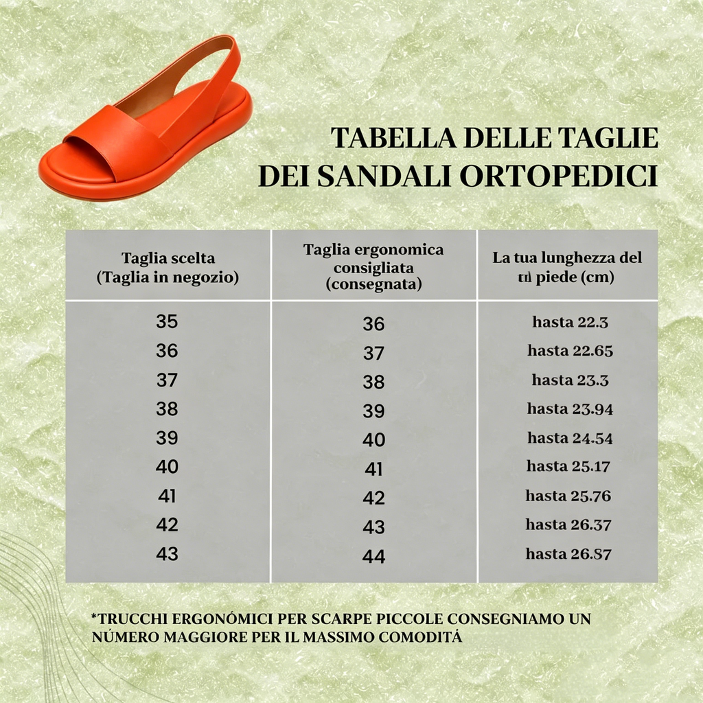 Sandali ortopedici – Sandali comodi da donna | Supporto ergonomico
