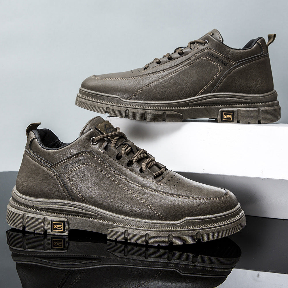 ⏰Σήμερα 50% έκπτωση✅Δερμάτινα παπούτσια υψηλής ποιότητας - Ανακουφίζουν από τον πόνο στις αρθρώσεις 👞 Άνετο περπάτημα