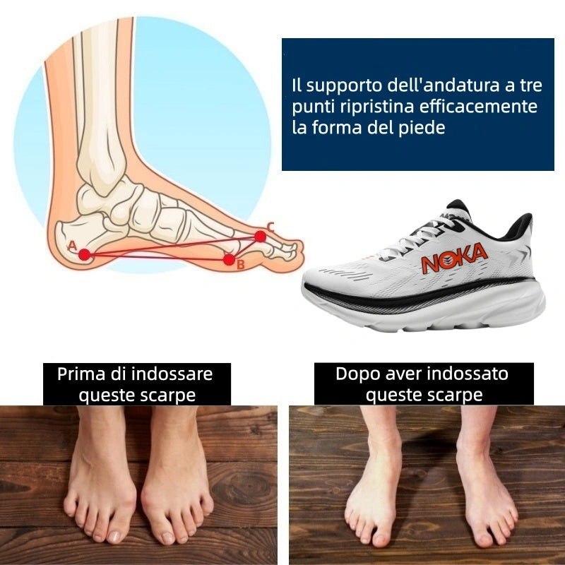 ⏰Sconto del 67%! Ultimo giorno! 👟 Queste scarpe sono perfette per le attività che durano tutto il giorno. Il design con supporto dell'arco plantare riduce efficacemente l'affaticamento.