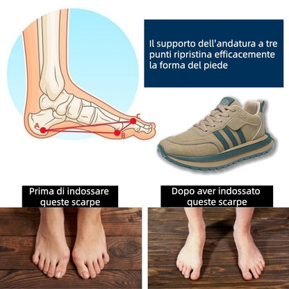 🔥 Ultimo giorno! Risparmia il 67%! ⏰ Scarpe ortopediche da uomo dal design ergonomico ✅ Morbide, comode e con un supporto eccellente 🦶 - Allevia efficacemente il dolore ai piedi