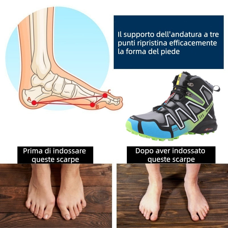 USERGOING® | Scarpe invernali ergonomiche che alleviano il dolore a piedi, ginocchia e schiena - unisex