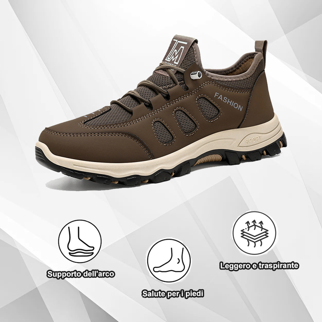 (🔥50% di sconto oggi - prendilo!) Scarpe ortopediche premium ed eleganti 👞 - Design ergonomico per alleviare il dolore