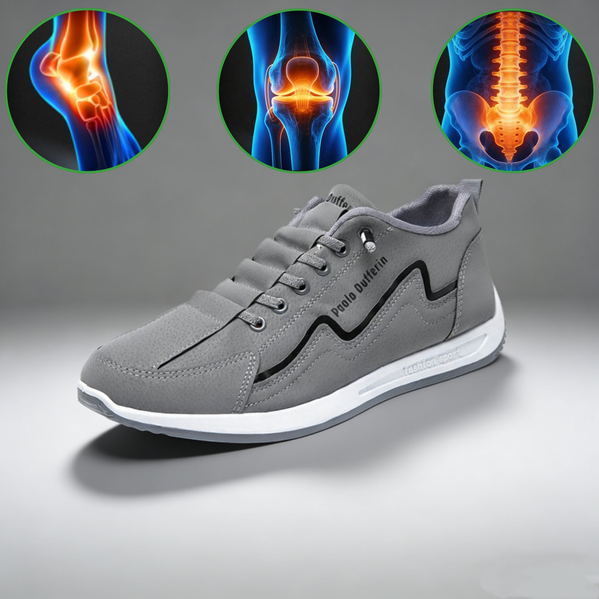 🔥Sconto del 50% oggi⏰ |Usergoing® Scarpe ortopediche ergonomiche | Alleviano il dolore a piedi, ginocchia e schiena
