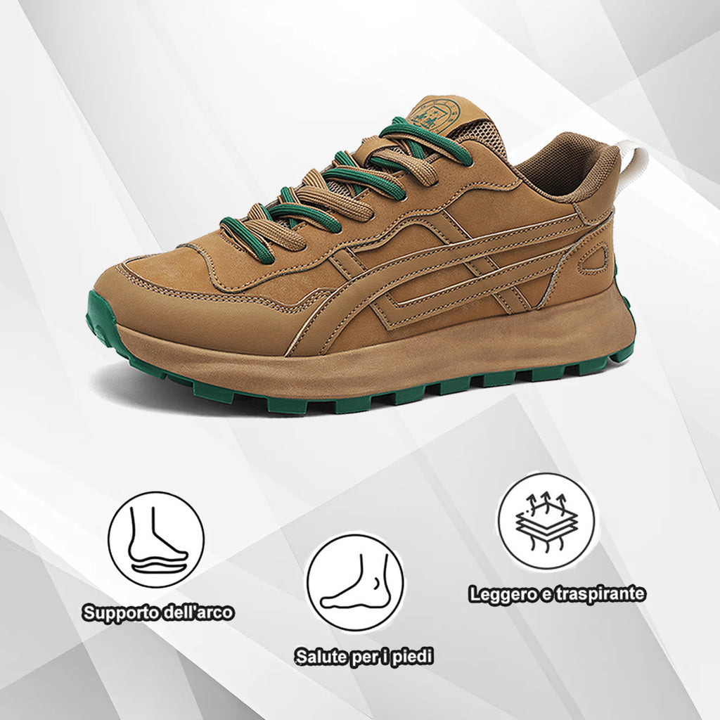 (🔥50% di sconto oggi - prendilo!) Scarpe ortopediche premium ed eleganti 👞 - Design ergonomico per alleviare il dolore