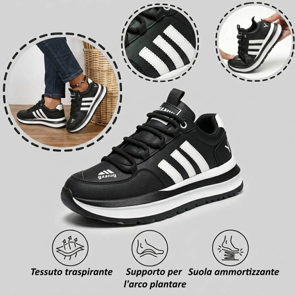 ⏰Offerta a tempo limitato oggi: 70% di sconto - non lasciartela sfuggire! Scarpe ortopediche di alta qualità, dal design ergonomico, impermeabili e antiscivolo, realizzate a mano in pelle pregiata. 👞