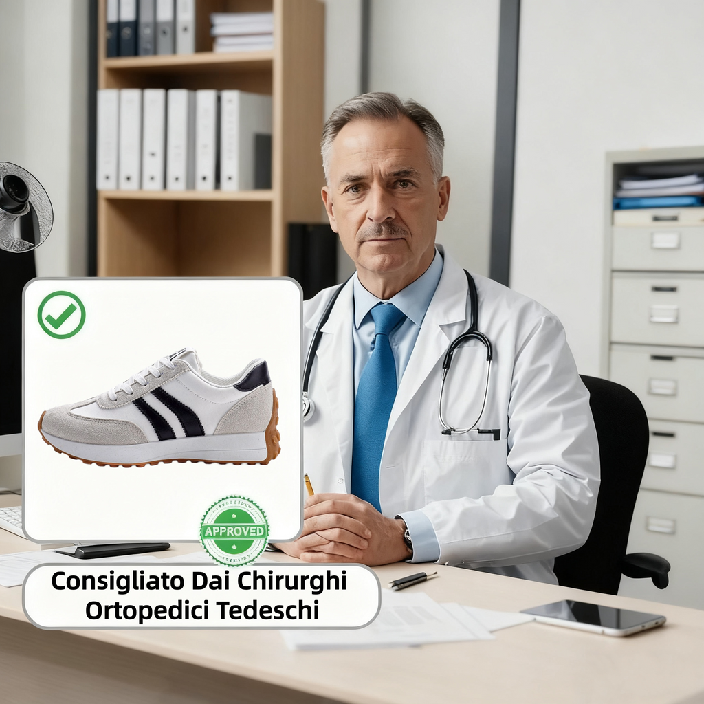 【⏰Ultimo giorno, 70% di sconto! Non perdete l'occasione!】Scarpe ortopediche ergonomiche con assorbimento degli urti, ✅️scarpe ortopediche salutari progettate specificamente per le donne europee.