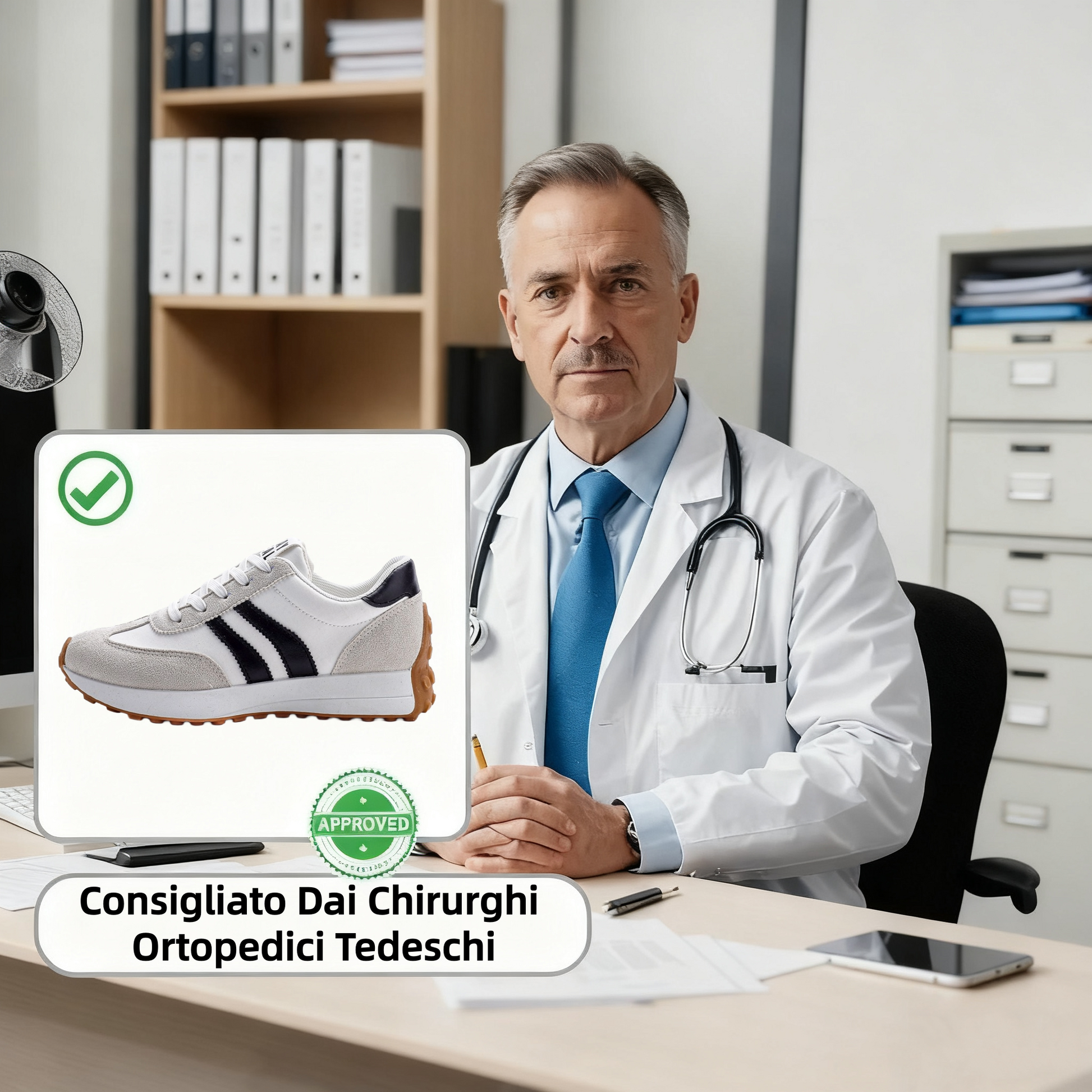 【⏰Ultimo giorno, 70% di sconto! Non perdete l'occasione!】Scarpe ortopediche ergonomiche con assorbimento degli urti, ✅️scarpe ortopediche salutari progettate specificamente per le donne europee.