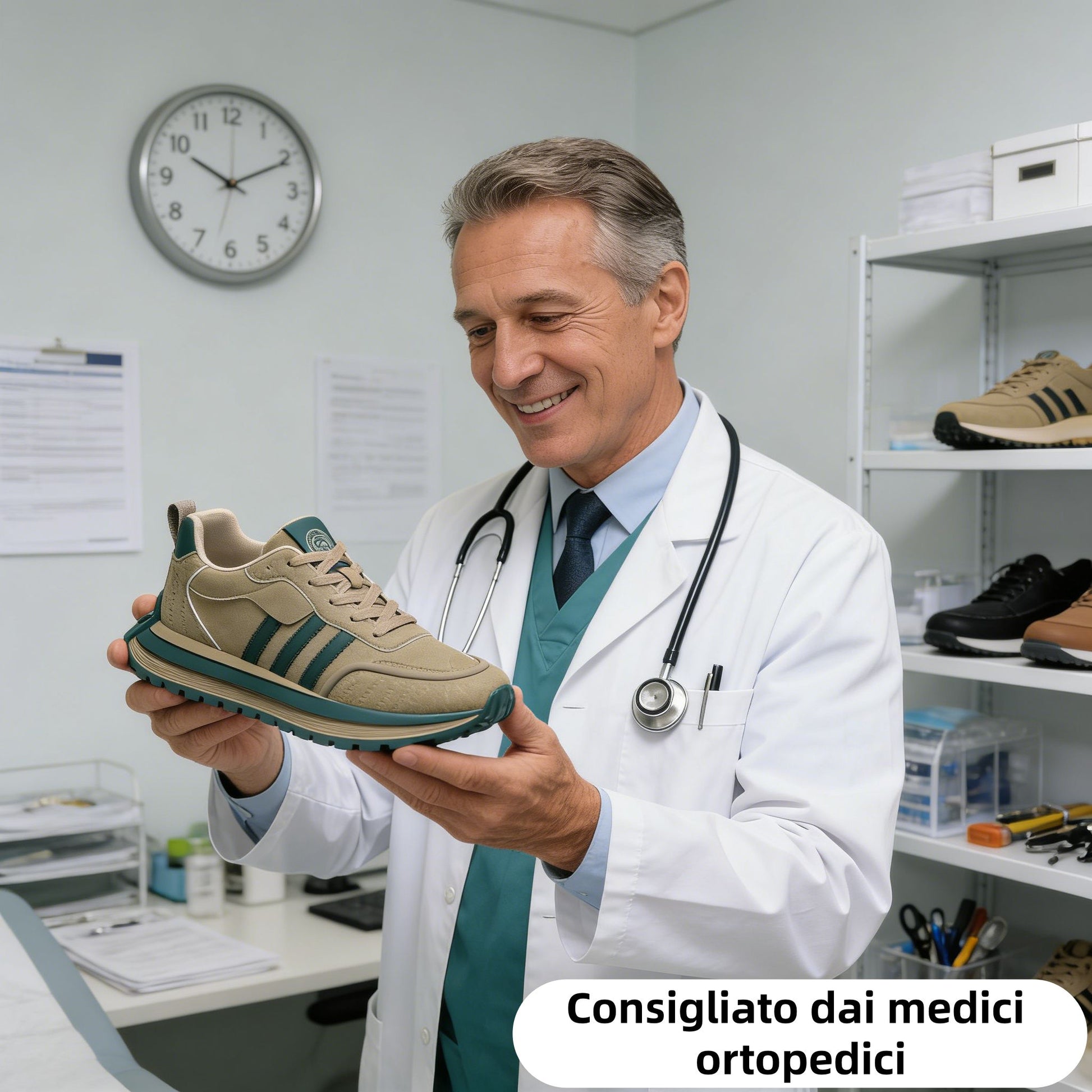 🔥 Ultimo giorno! Risparmia il 67%! ⏰ Scarpe ortopediche da uomo dal design ergonomico ✅ Morbide, comode e con un supporto eccellente 🦶 - Allevia efficacemente il dolore ai piedi