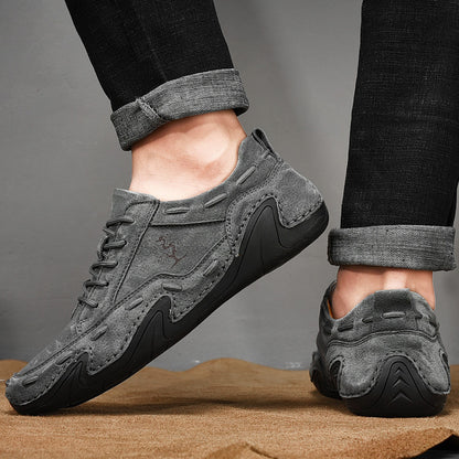 【⏰Sconto del 50% oggi - da non perdere】 Scarpe ortopediche dal design ergonomico - pelle di alta qualità + cuciture a mano 👞