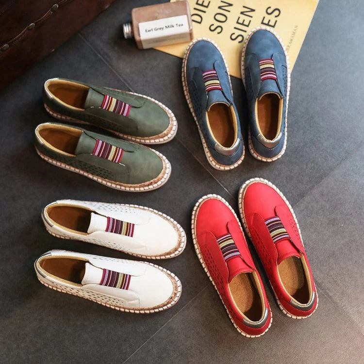 🎉Sconto del 30% oggi - non perdete l'occasione! ⏰ Scarpe estive ortopediche ergonomiche con supporto plantare 👞 Alleviano facilmente il dolore ai piedi