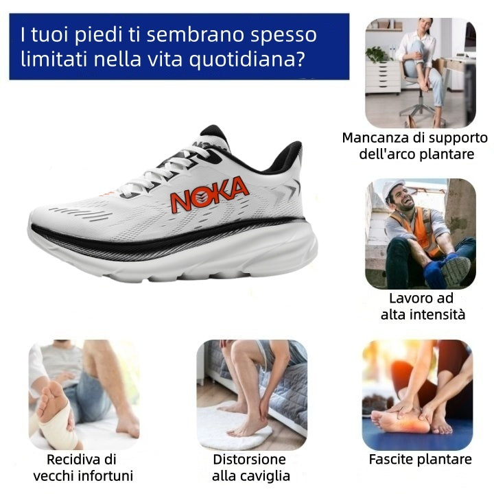 ⏰Sconto del 67%! Ultimo giorno! 👟 Queste scarpe sono perfette per le attività che durano tutto il giorno. Il design con supporto dell'arco plantare riduce efficacemente l'affaticamento.