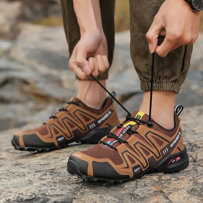 【⏰ Ultimo giorno – Sconto del 50%! Non fartelo sfuggire!】⏰ Scarpe da trekking e sportive di marca tedesca – Design ergonomico – Alleviano il dolore ai piedi mentre cammini.