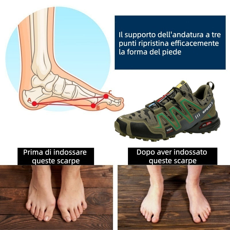 Scarpe ortopediche dal design ergonomico per dolori alla schiena, alle articolazioni e ai piedi - unisex