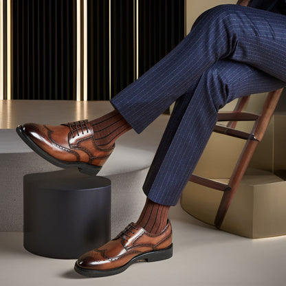 Scarpe ortopediche da uomo Usergoing®| Scarpe in vera pelle comode e di alta qualità | Design ergonomico per alleviare il disagio alla schiena, alle articolazioni e ai piedi | Sconto del 50% per un periodo limitato, fino a esaurimento scorte