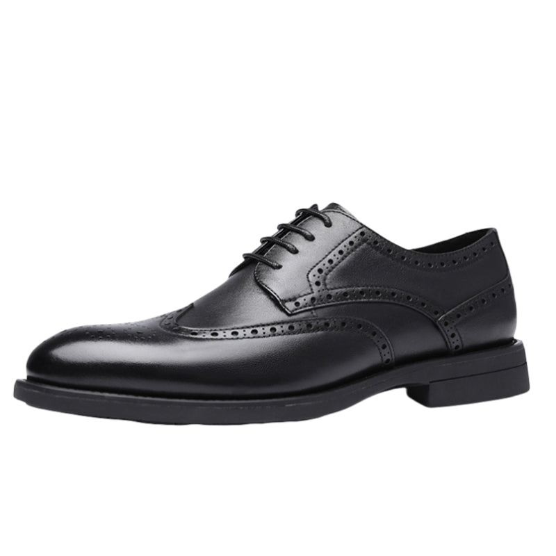 Scarpe ortopediche da uomo DEVENP | Scarpe in vera pelle comode e di alta qualità | Design ergonomico per alleviare il disagio alla schiena, alle articolazioni e ai piedi | Sconto del 50% per un periodo limitato, fino a esaurimento scorte