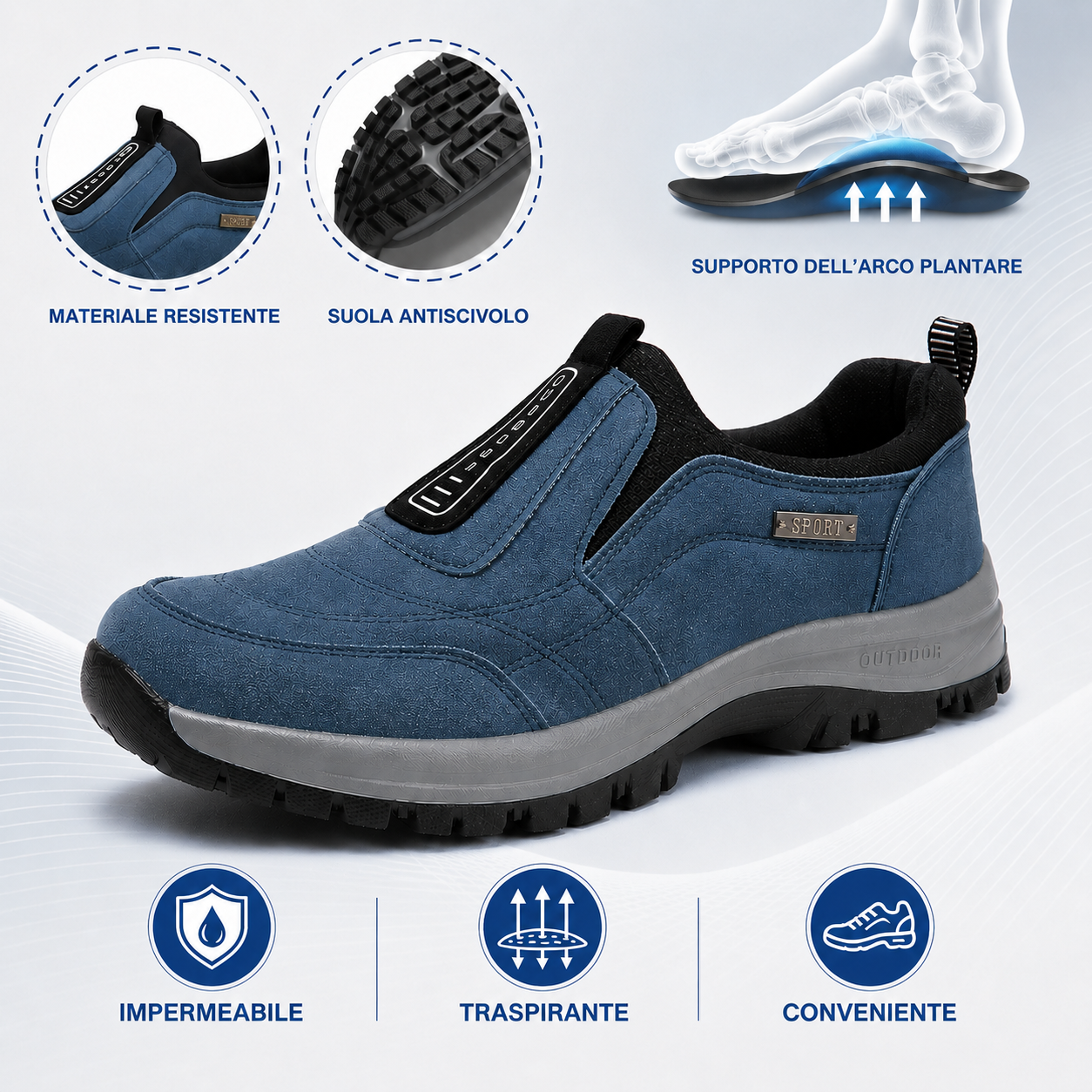 🎁Offerta a tempo limitato: 30% di sconto 🔴Sandali aperti in punta regolabili 🦶Eleganti e comodi, proteggono i tuoi piedi ✅Disponibili in diverse taglie