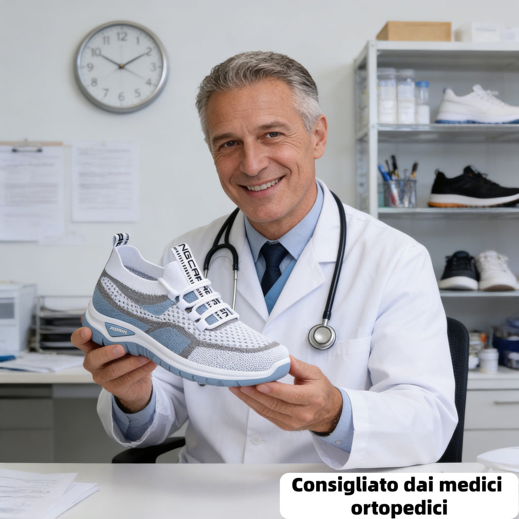 ⏰Ultimo giorno! Sconto del 67%! ✅ Scarpe ortopediche di qualità medica, appositamente progettate per problemi ai piedi, per alleviare il dolore alla schiena, alle articolazioni e ai piedi.
