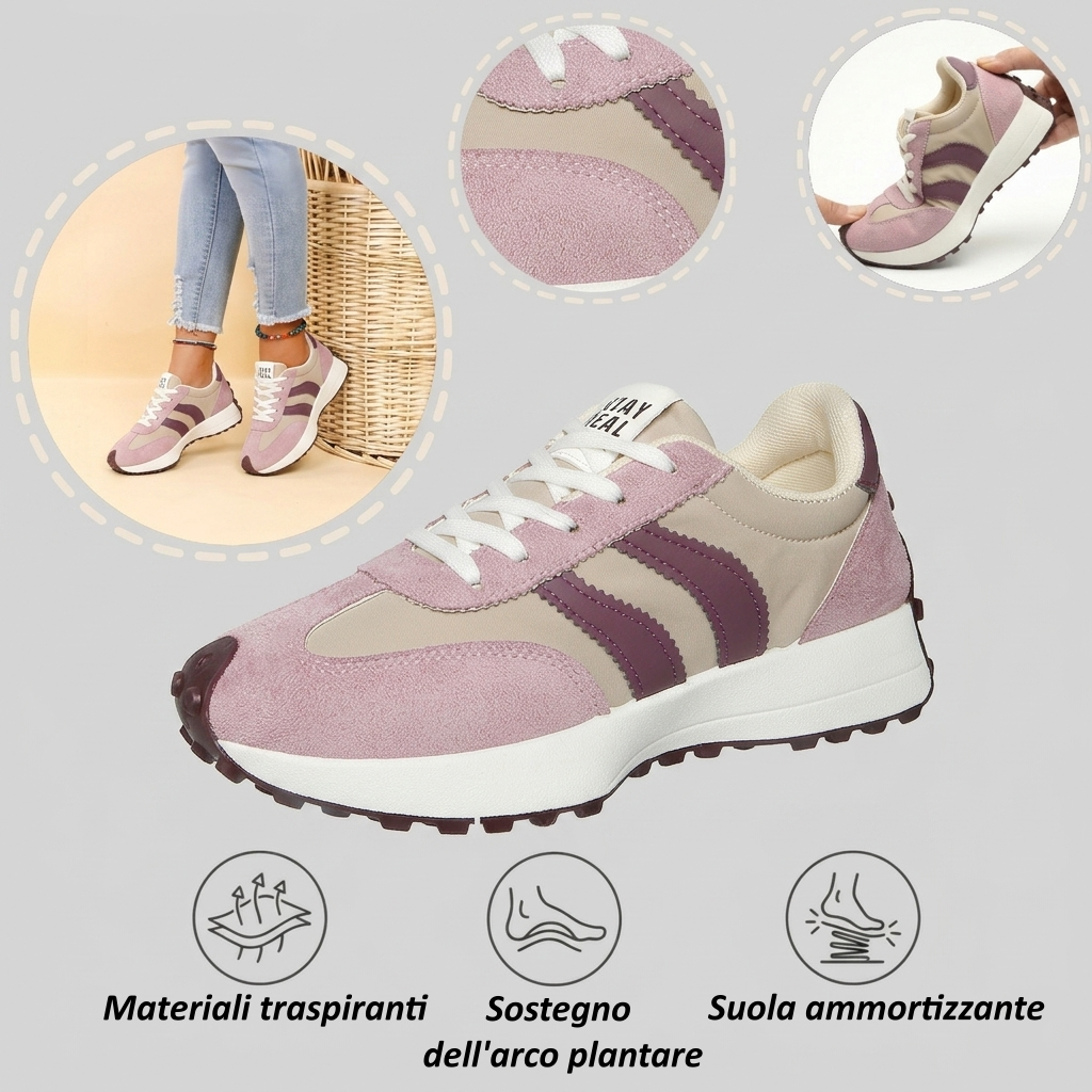【⏰Ultimo giorno, 70% di sconto! Non perdete l'occasione!】Scarpe ortopediche ergonomiche con assorbimento degli urti, ✅️scarpe ortopediche salutari progettate specificamente per le donne europee.