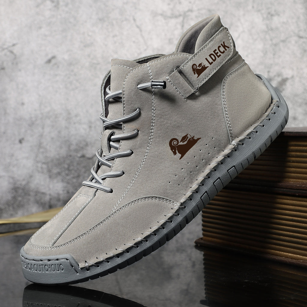 🐂 Scarpe da uomo in pelle di vitello prodotte in Australia 👞 Cucite a mano, facili da indossare e da togliere ✅ Supporto dell'arco plantare, sollievo dal dolore - camminare confortevole