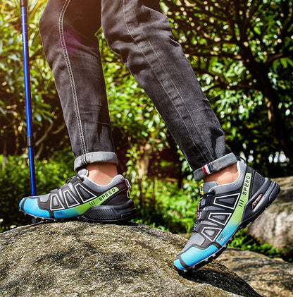 【⏰ Ultimo giorno – Sconto del 50%! Non fartelo sfuggire!】⏰ Scarpe da trekking e sportive di marca tedesca – Design ergonomico – Alleviano il dolore ai piedi mentre cammini.
