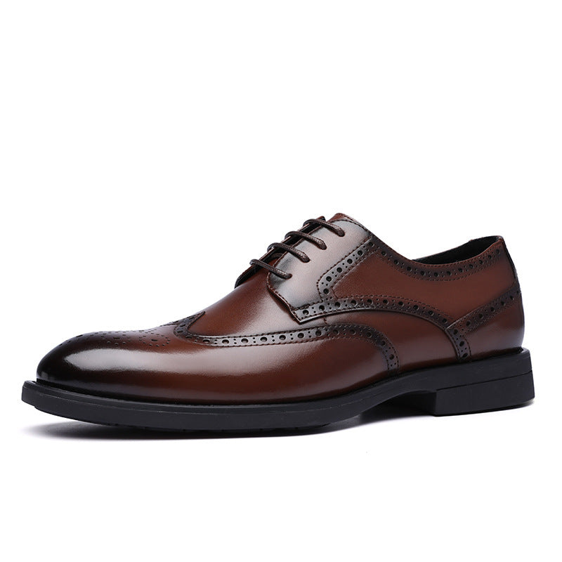 Scarpe ortopediche da uomo DEVENP | Scarpe in vera pelle comode e di alta qualità | Design ergonomico per alleviare il disagio alla schiena, alle articolazioni e ai piedi | Sconto del 50% per un periodo limitato, fino a esaurimento scorte