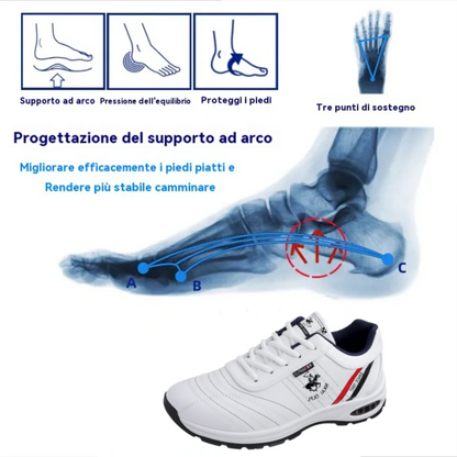 (🔥Ultimo giorno di sconto del 70%, non perdertelo) Nuove scarpe casual ergonomiche 👞 Supporto dell'arco plantare - camminata comoda