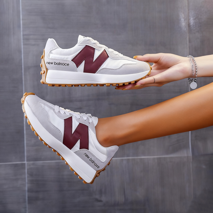 ⏰Sconto del 50% oggi👟Sneakers informali, il design a punta larga riduce la pressione sulle piante dei piedi