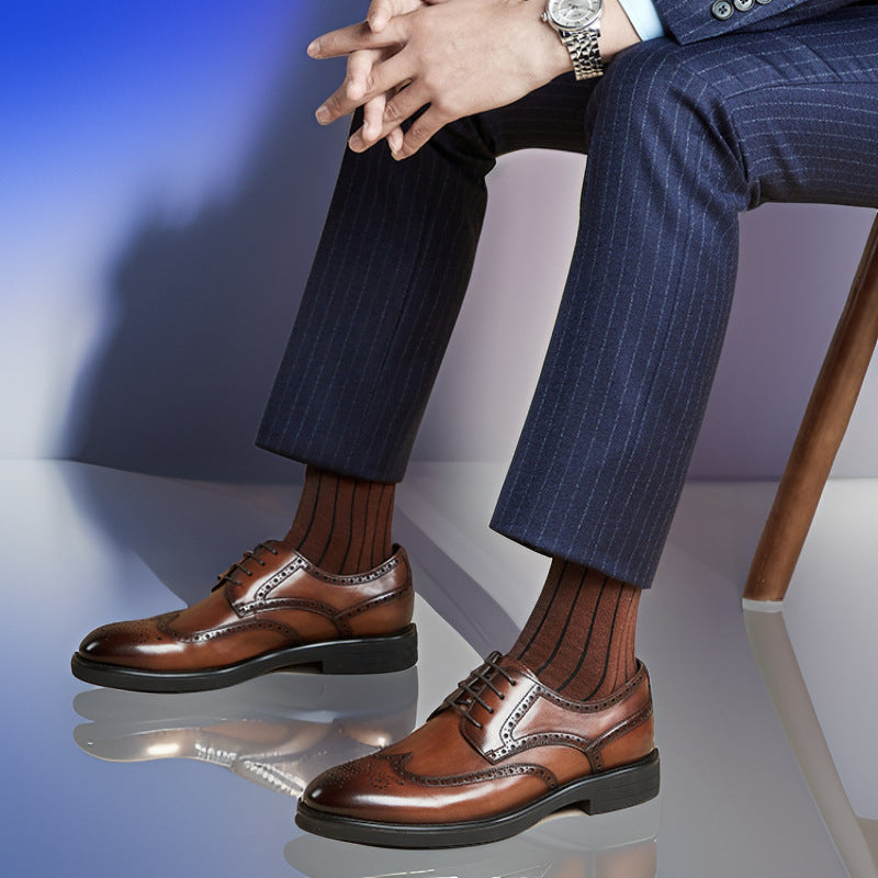 Scarpe ortopediche da uomo Usergoing®| Scarpe in vera pelle comode e di alta qualità | Design ergonomico per alleviare il disagio alla schiena, alle articolazioni e ai piedi | Sconto del 50% per un periodo limitato, fino a esaurimento scorte