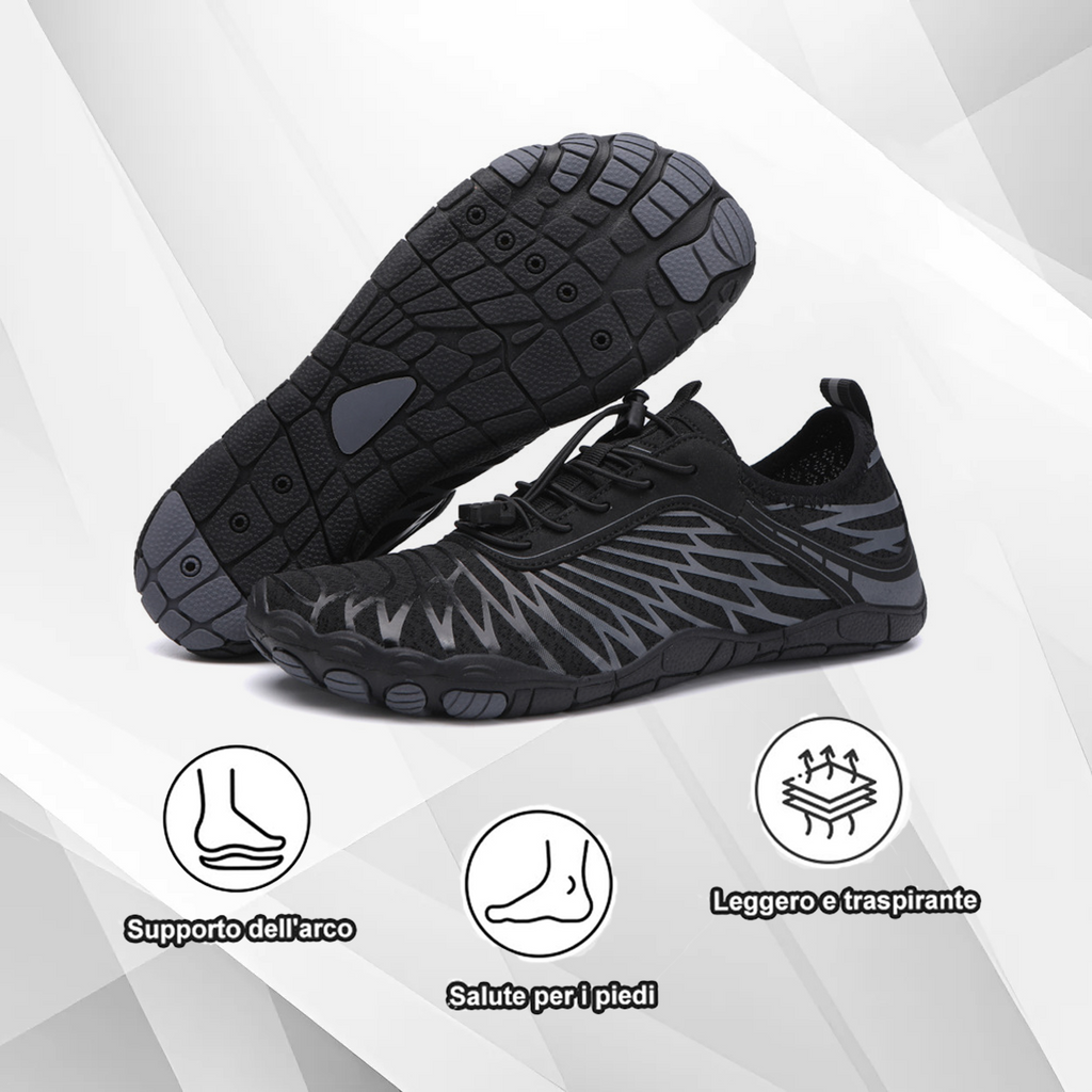 (🔥Sconto del 50% oggi, non lasciartelo sfuggire!) ⏰- Luymen-Sneakers Five Finger-Traspirante,Alpinismo,Pesca,Fiume,Sport,Multifunzionale（Unisex）