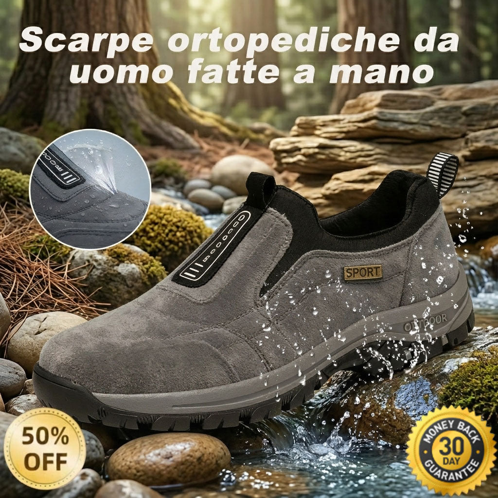 🎁Ultimo giorno per usufruire dello sconto del 50%, non perderlo! ⏰Allevia il dolore ai piedi e la fascite - Scarpe ortopediche impermeabili e antiscivolo🔴