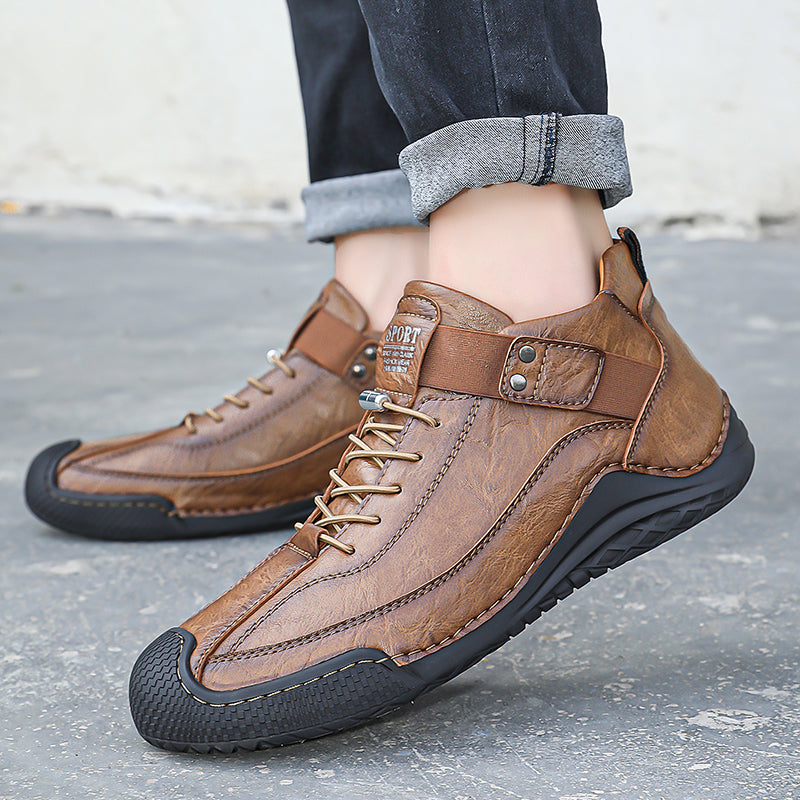 USERGOING®|Sapatos em pele de alta qualidade para aliviar a dor nos seus pés!