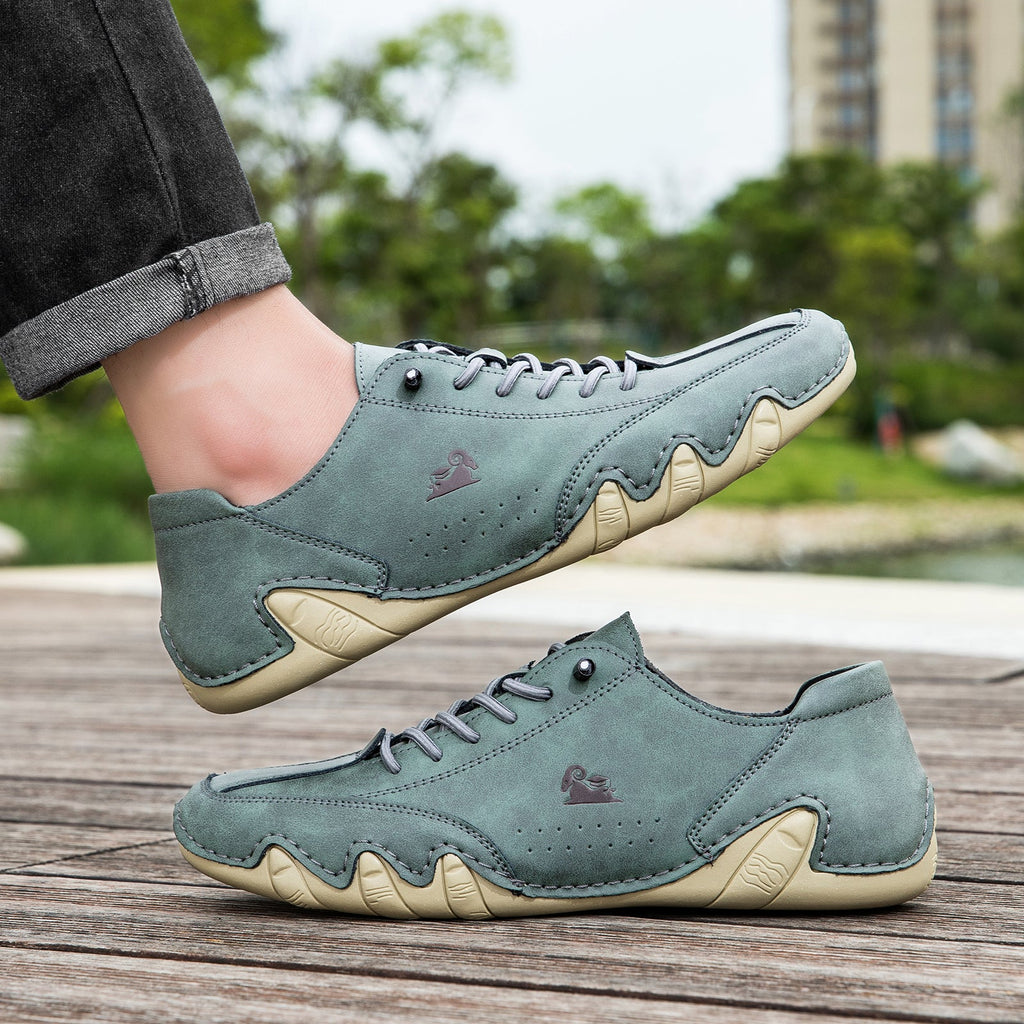 USERGOINGUSERGOING® - Scarpe ortopediche ergonomiche in pelle, impermeabili, alleviano il dolore ai piedi - unisex