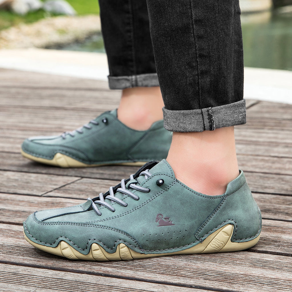 USERGOINGUSERGOING® - Scarpe ortopediche ergonomiche in pelle, impermeabili, alleviano il dolore ai piedi - unisex
