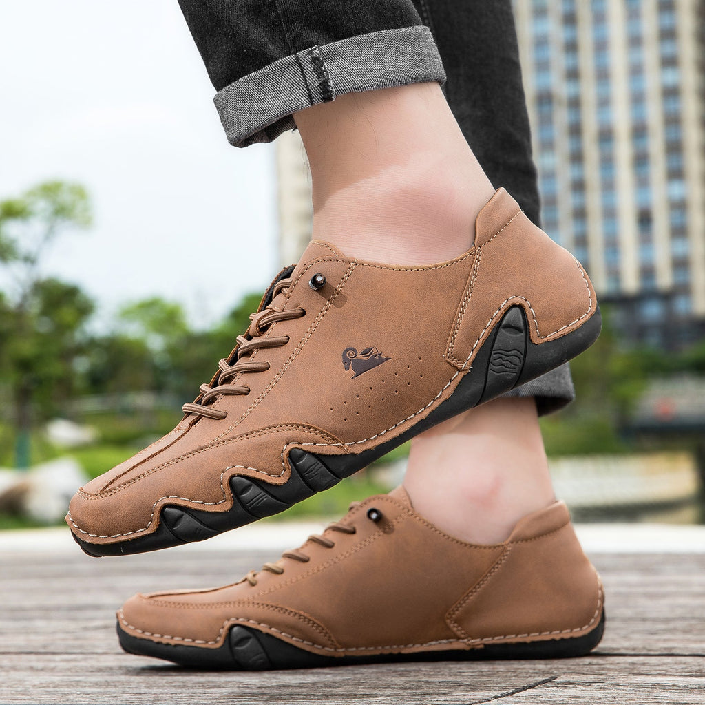 USERGOINGUSERGOING® - Scarpe ortopediche ergonomiche in pelle, impermeabili, alleviano il dolore ai piedi - unisex