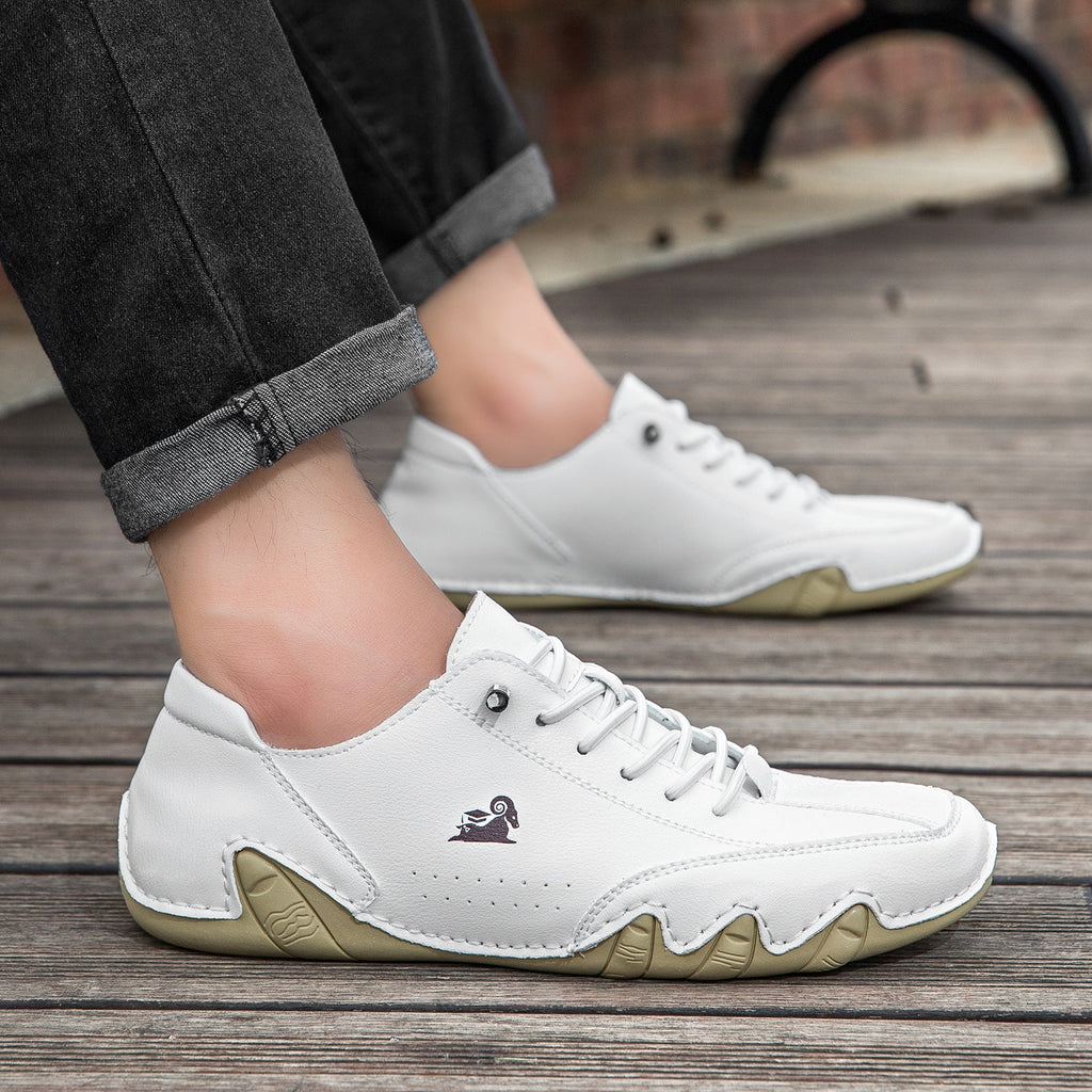 USERGOINGUSERGOING® - Scarpe ortopediche ergonomiche in pelle, impermeabili, alleviano il dolore ai piedi - unisex