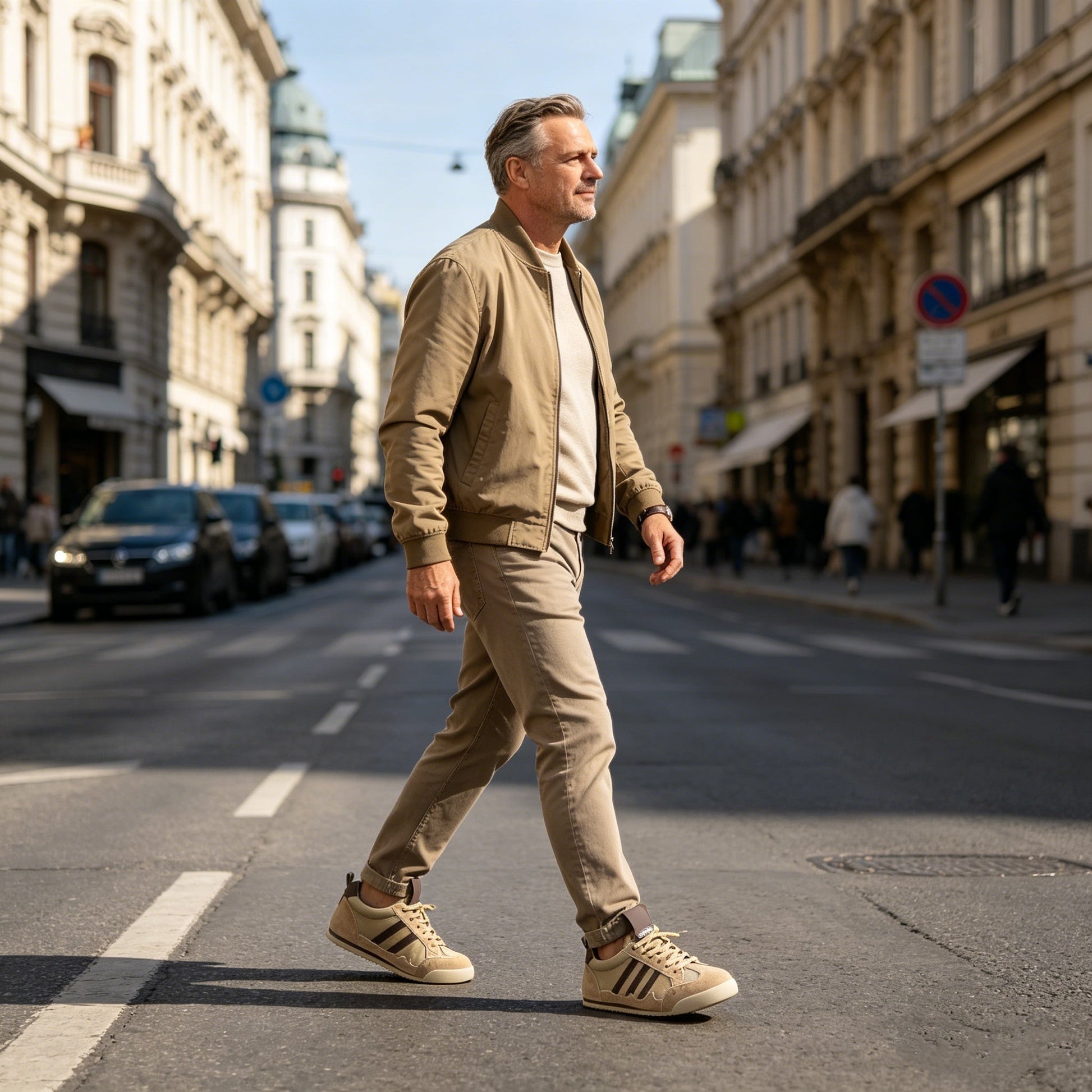 【🎁Offerta a tempo limitato】Scarpe da passeggio dal design ergonomico 👞Suola ammortizzata + suola antiscivolo ✅ Supporto dell'arco plantare per una camminata confortevole✅