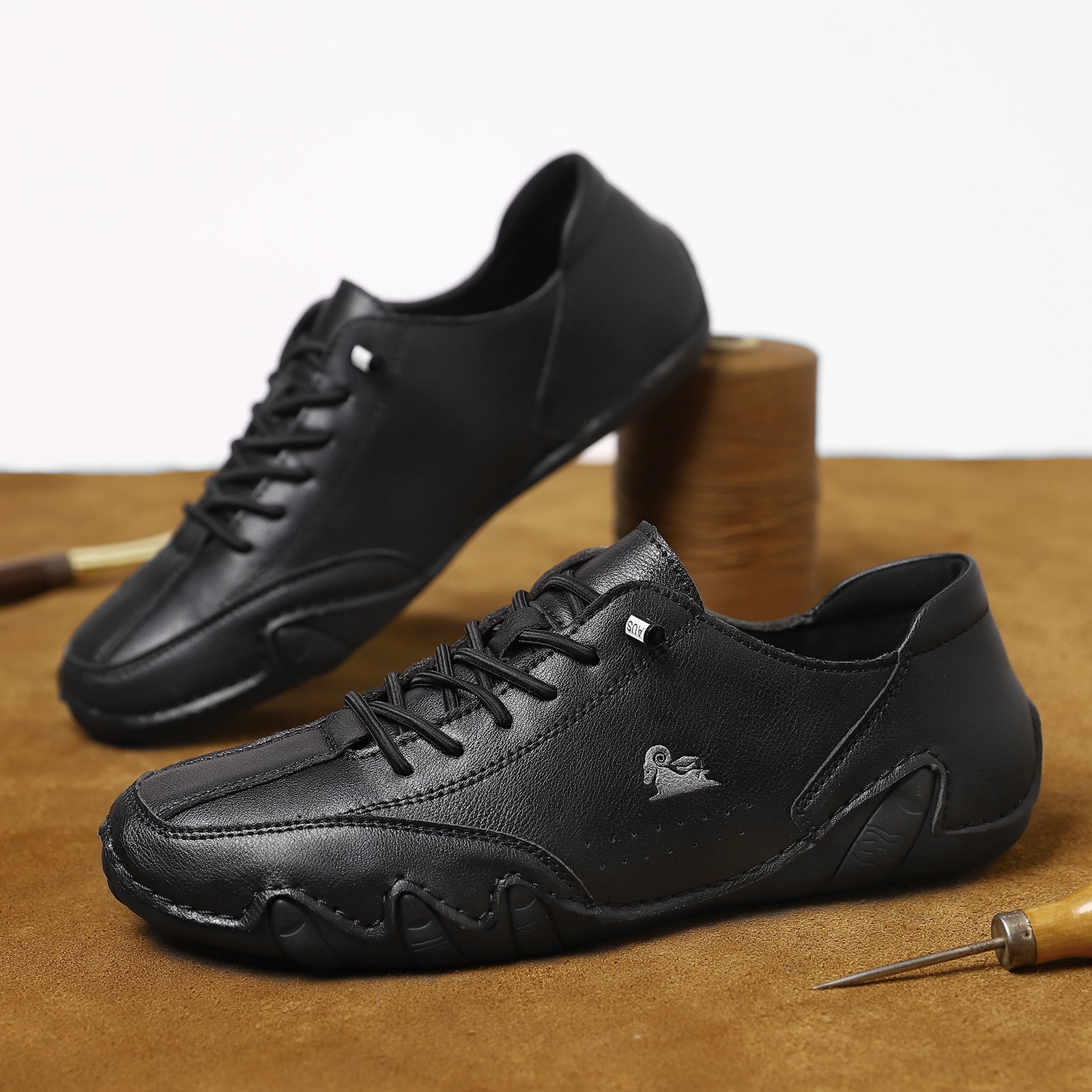 USERGOINGUSERGOING® - Scarpe ortopediche ergonomiche in pelle, impermeabili, alleviano il dolore ai piedi - unisex