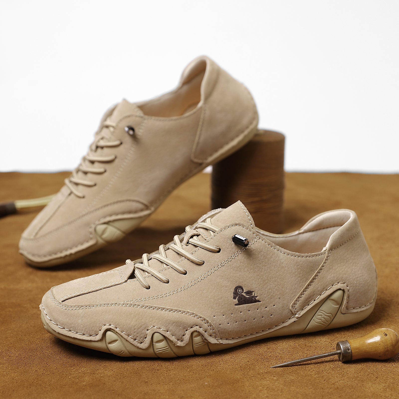 USERGOINGUSERGOING® - Scarpe ortopediche ergonomiche in pelle, impermeabili, alleviano il dolore ai piedi - unisex