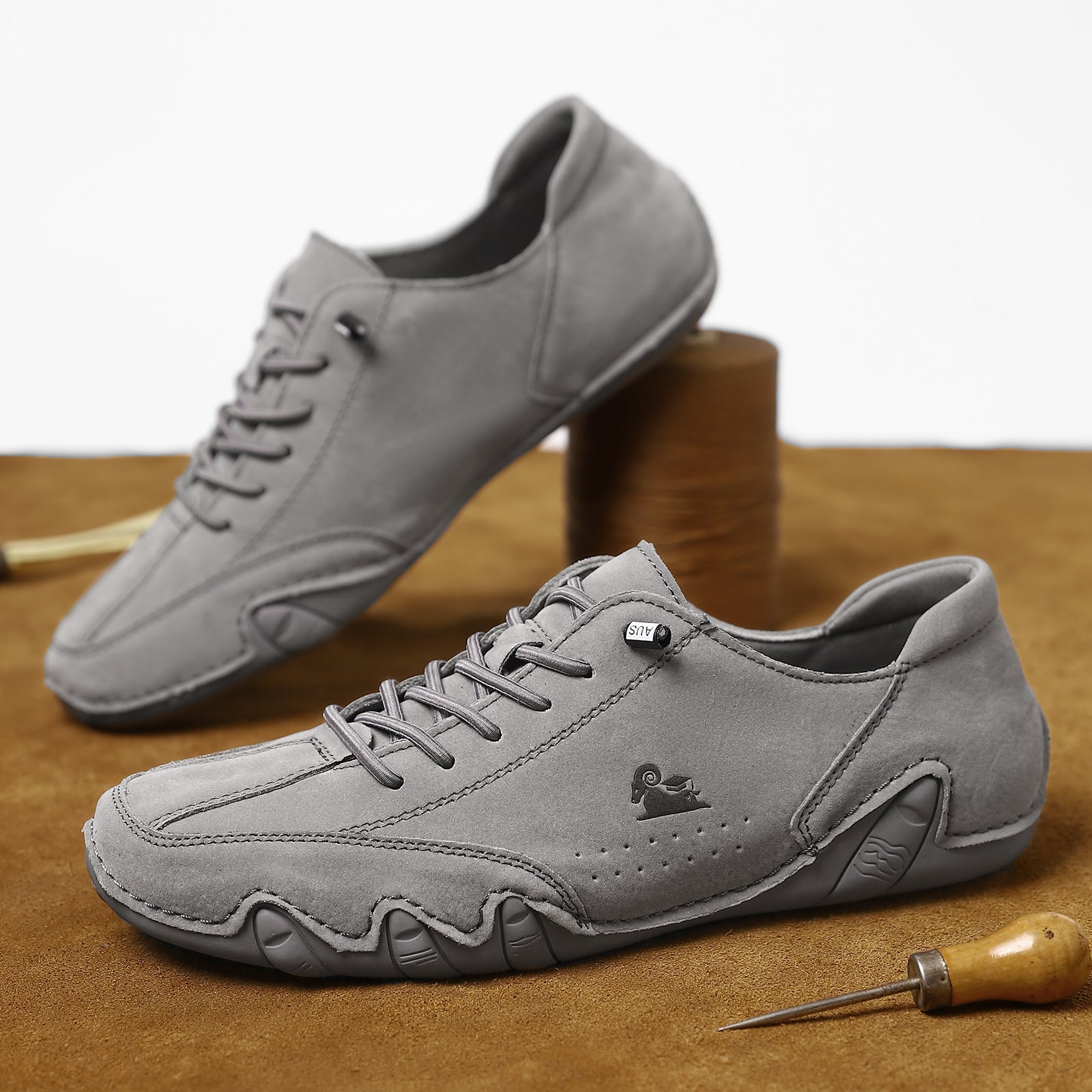 USERGOINGUSERGOING® - Scarpe ortopediche ergonomiche in pelle, impermeabili, alleviano il dolore ai piedi - unisex