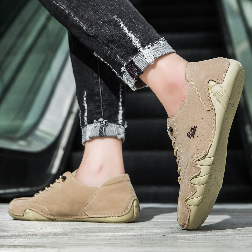 USERGOINGUSERGOING® - Scarpe ortopediche ergonomiche in pelle, impermeabili, alleviano il dolore ai piedi - unisex