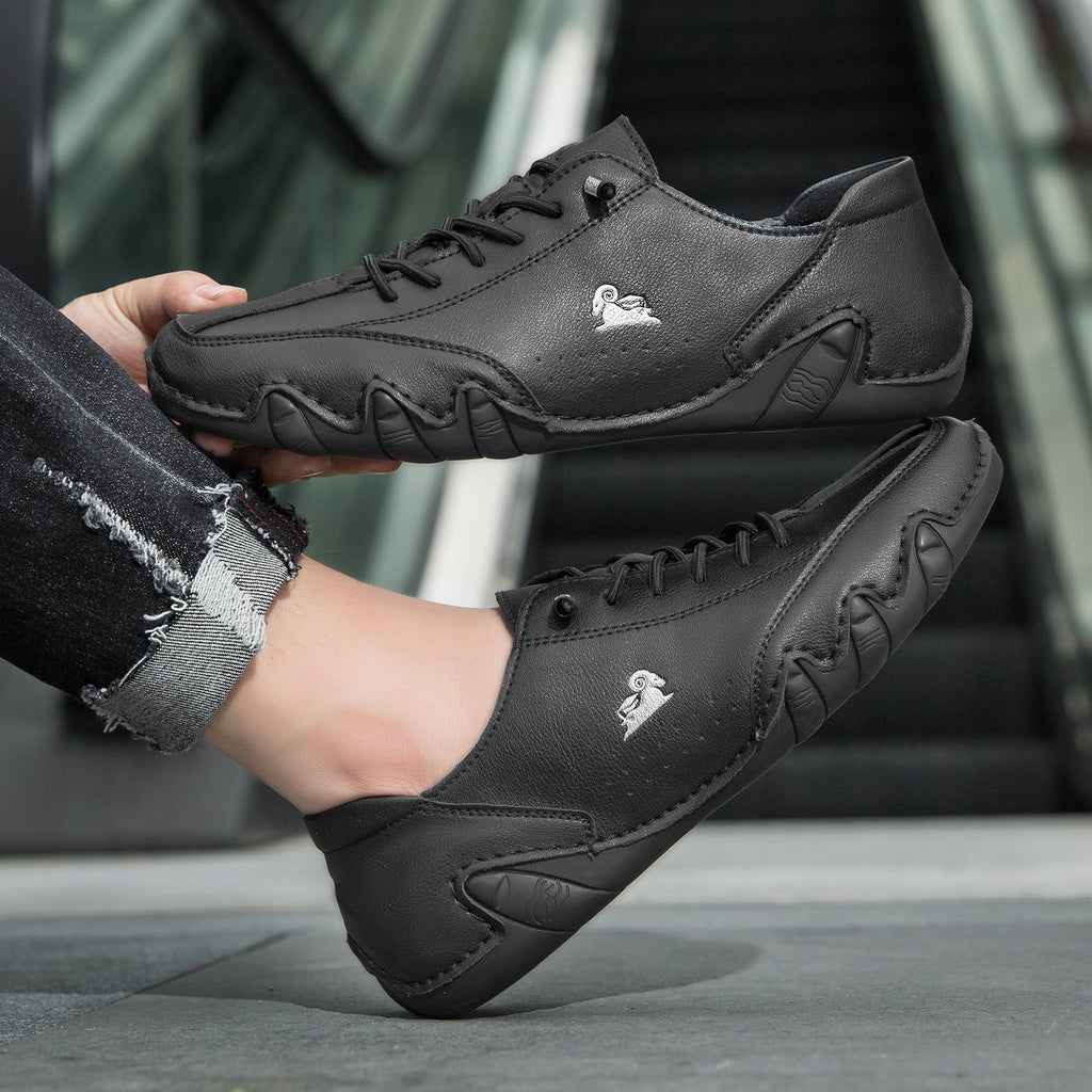 USERGOINGUSERGOING® - Scarpe ortopediche ergonomiche in pelle, impermeabili, alleviano il dolore ai piedi - unisex