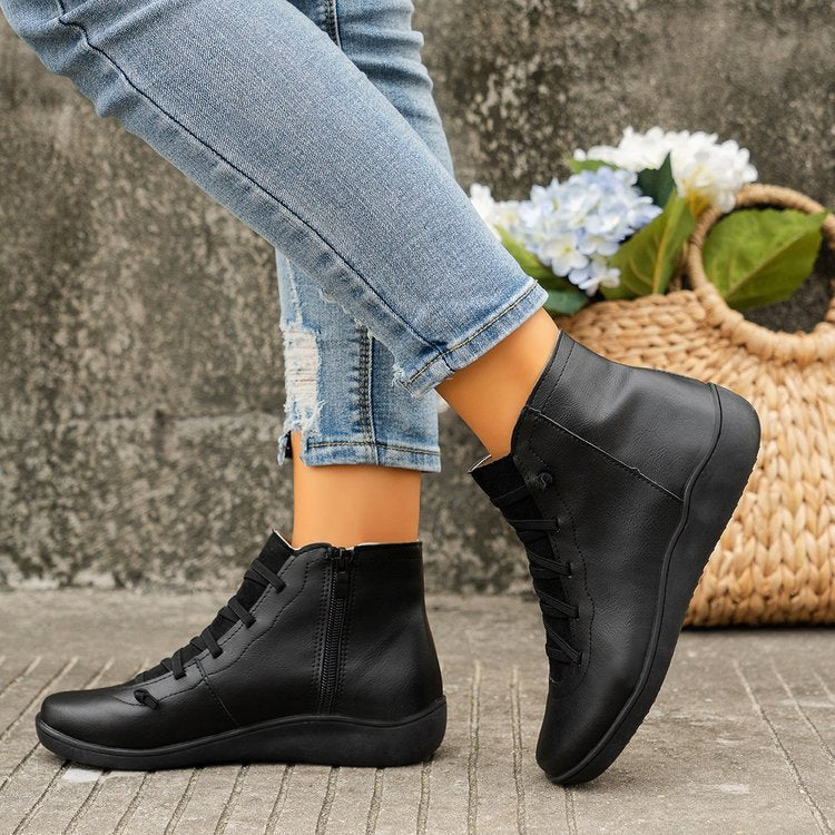 [🔥Oggi metà prezzo: da non perdere] Scarpe ortopediche da donna dal design ergonomico - design con supporto dell'arco plantare👞Sbarazzati facilmente del dolore ai piedi