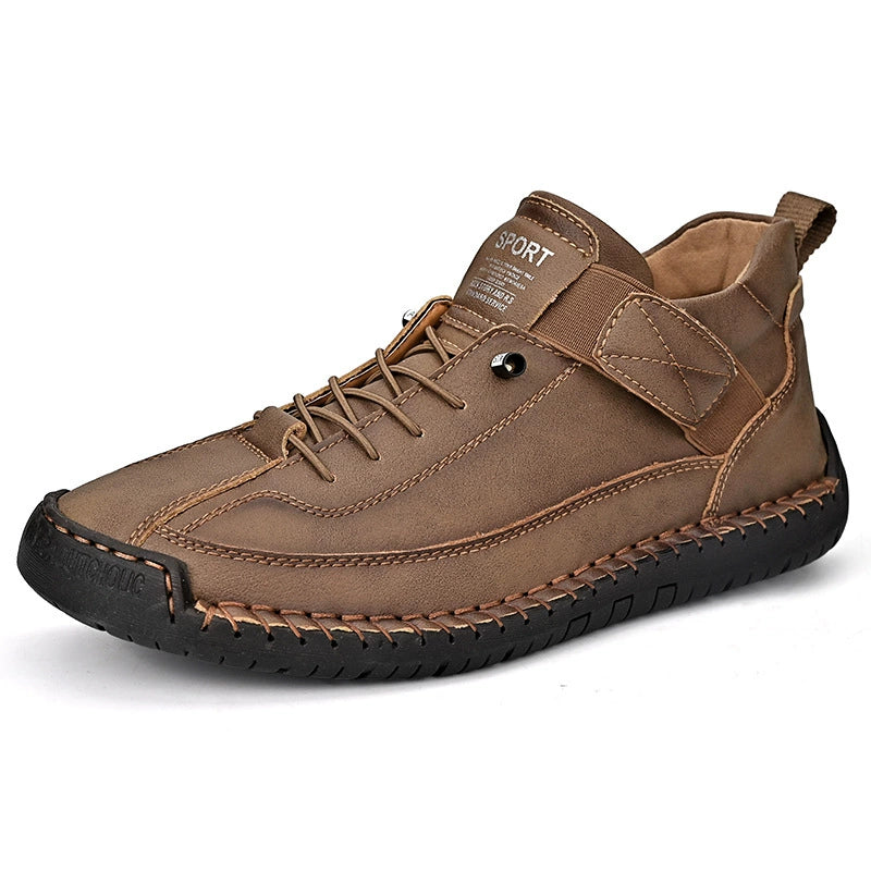 [🔥Oggi metà prezzo: da non perdere] Scarpe ortopediche in pelle bovina di alta qualità dal design ergonomico - design con supporto dell'arco plantare👞Sbarazzati facilmente del dolore ai piedi
