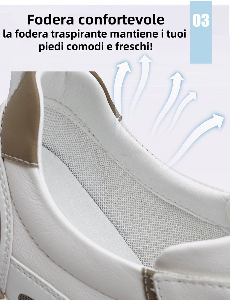 ⏰50% di sconto👟 Scarpe da passeggio, pelle pregiata, cucite a mano