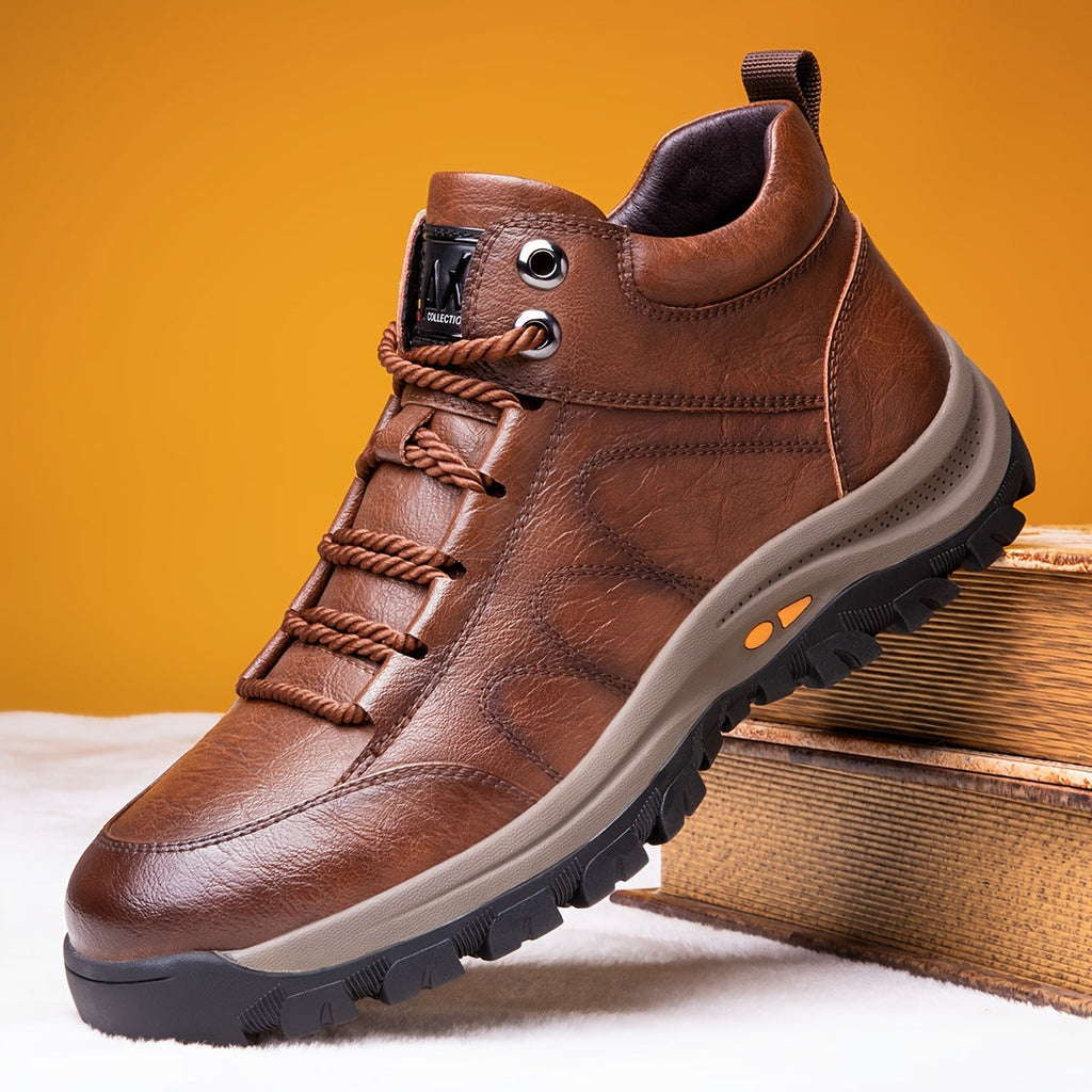 Usergoing® | Scarpe italiane in pelle di vitello morbida e confortevole - supporto plantare per alleviare il dolore | Disponibili anche in versione peluche 🔥