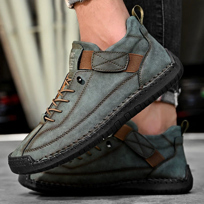 [🔥Oggi metà prezzo: da non perdere] Scarpe ortopediche in pelle bovina di alta qualità dal design ergonomico - design con supporto dell'arco plantare👞Sbarazzati facilmente del dolore ai piedi