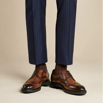 Scarpe ortopediche da uomo Usergoing®| Scarpe in vera pelle comode e di alta qualità | Design ergonomico per alleviare il disagio alla schiena, alle articolazioni e ai piedi | Sconto del 50% per un periodo limitato, fino a esaurimento scorte