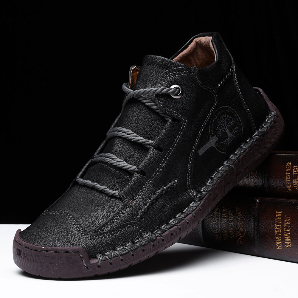 ⏰ Oggi sconto del 70% — Da non perdere!🐂 Nuove scarpe ortopediche da uomo in pelle bovina, impermeabili e antiscivolo,🦶 efficaci nell'alleviare il dolore ai piedi.