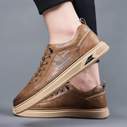 🐂 Scarpe da uomo in pelle di vitello prodotte in Australia 👞 Cucite a mano, facili da indossare e da togliere ✅ Supporto dell'arco plantare, sollievo dal dolore - camminare confortevole