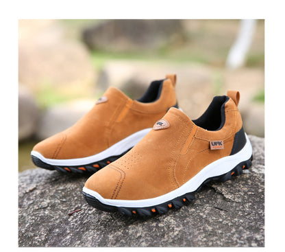 🐂 Scarpe da uomo in pelle di vitello prodotte in Australia 👞 Cucite a mano, facili da indossare e da togliere ✅ Supporto dell'arco plantare, sollievo dal dolore - camminare confortevole